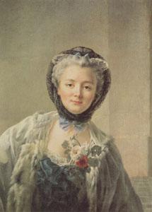 Francois-Hubert Drouais Madame Drouais Wife of the Artist (mk05) Norge oil painting art